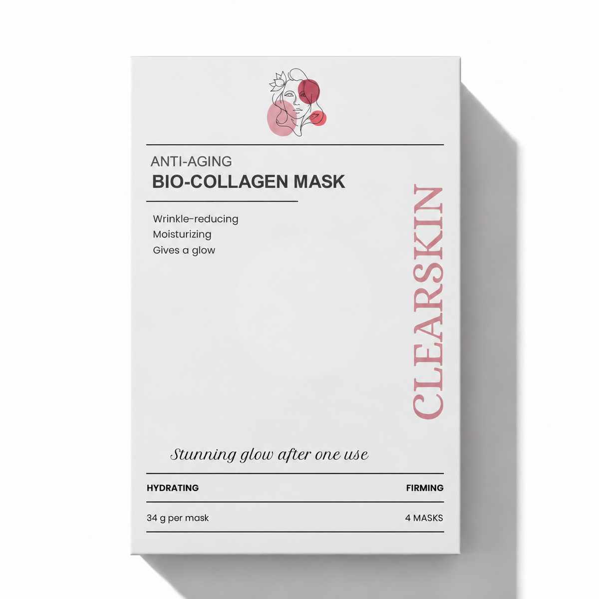 Diep hydraterend bio collageenmasker
