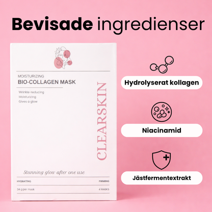 Diep hydraterend bio collageenmasker