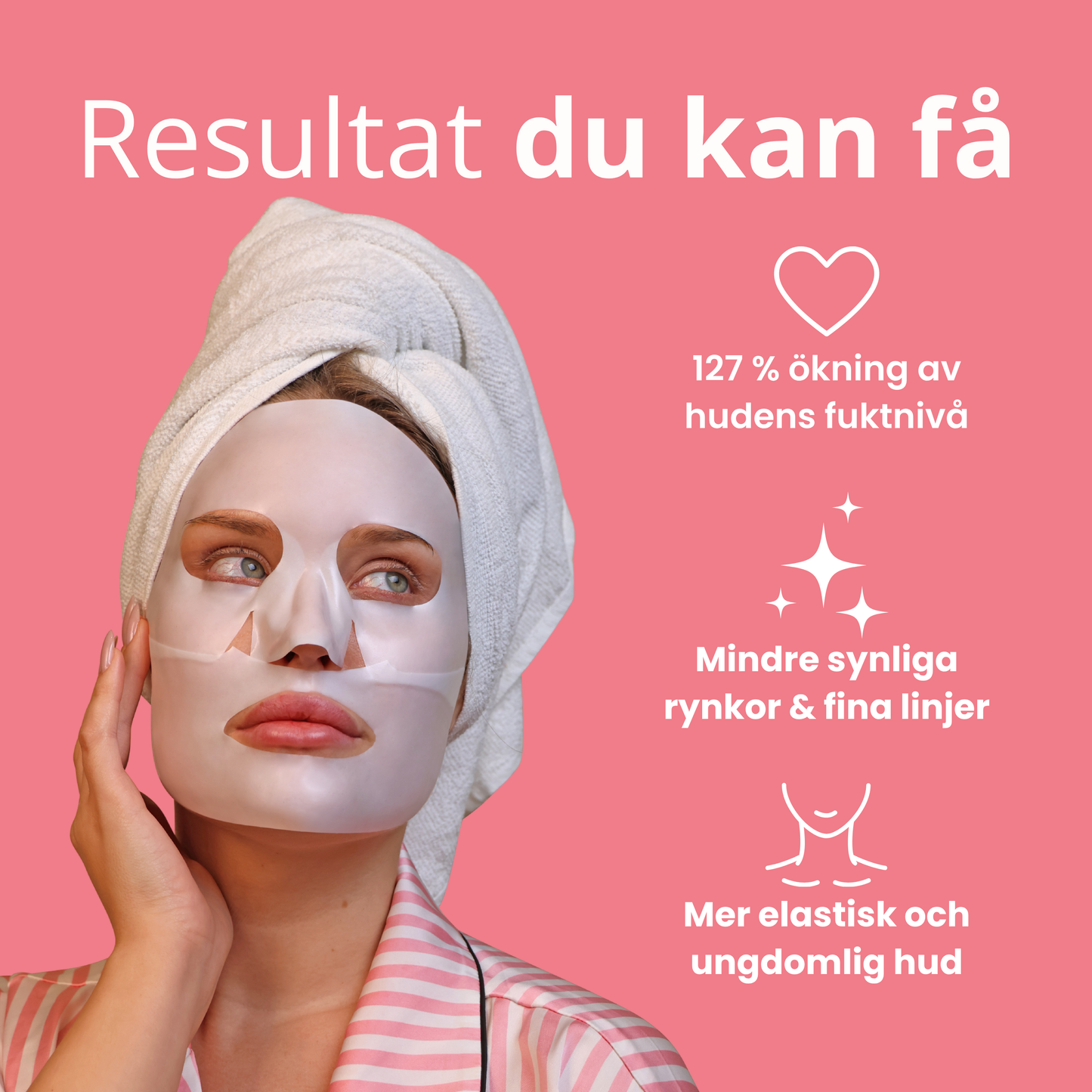 Diep hydraterend bio collageenmasker