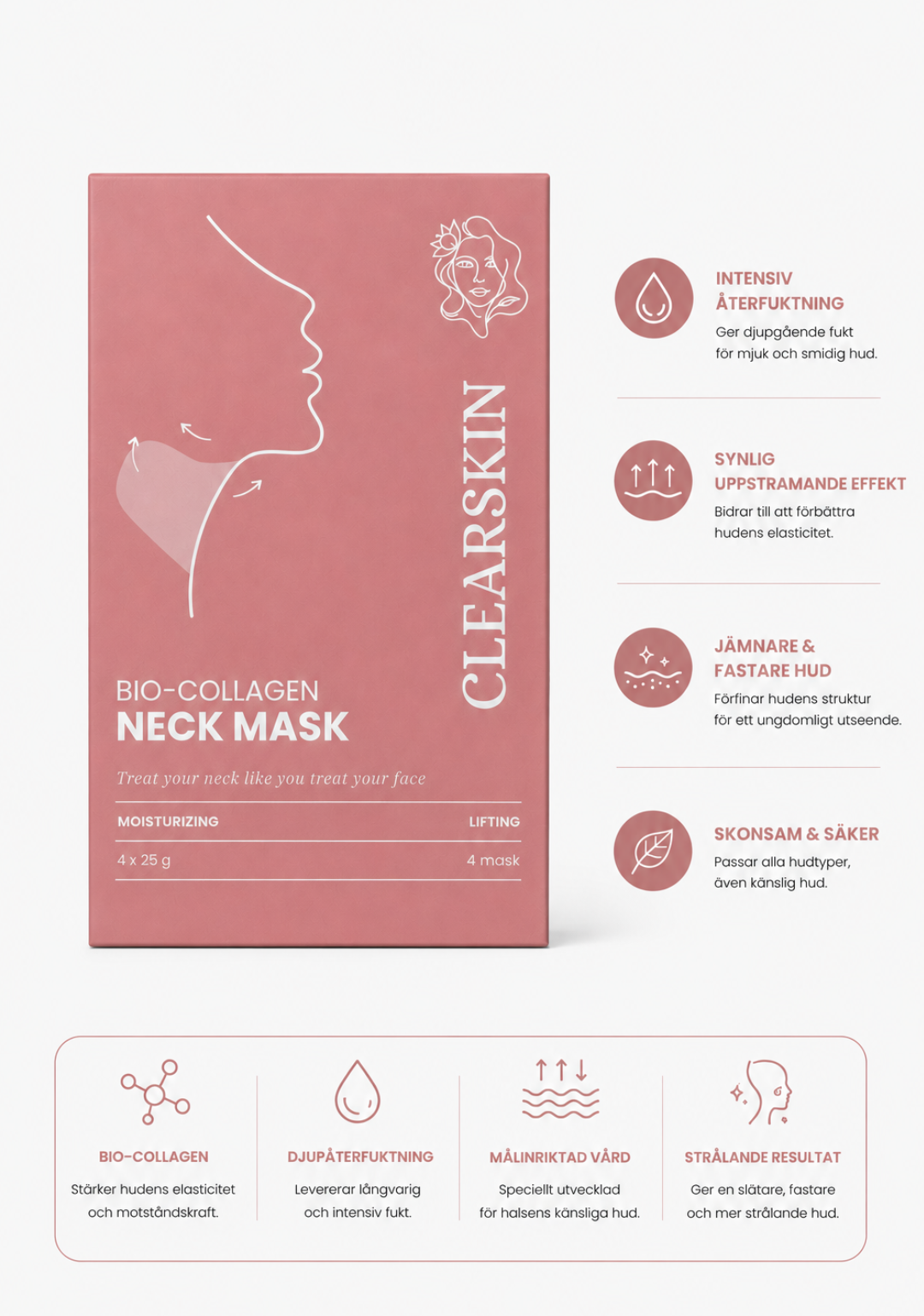 Anti-aging nekmasker 2.0