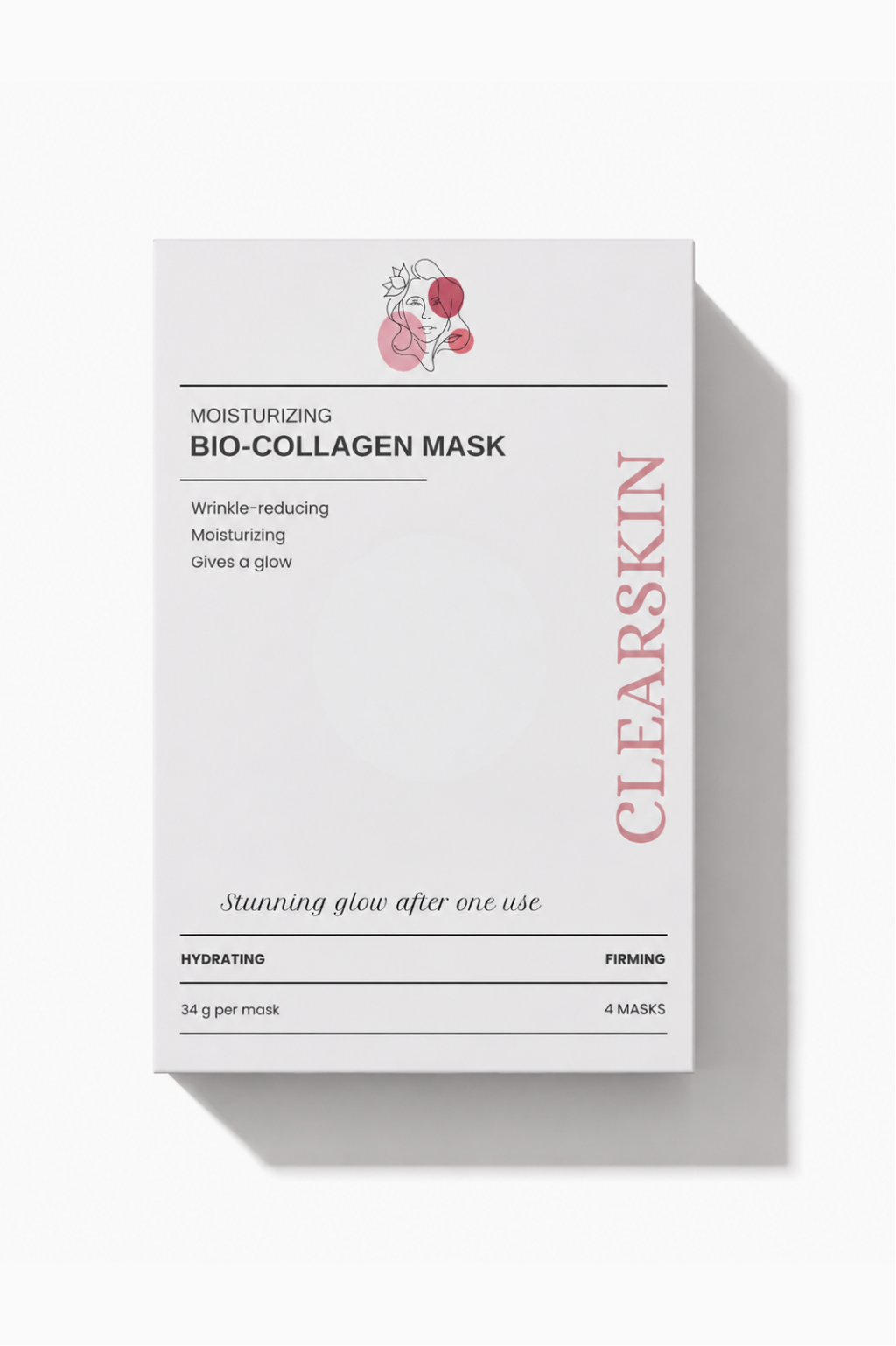 Diep hydraterend bio collageenmasker