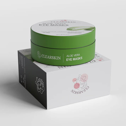 Aloë vera en collageen oogmaskers